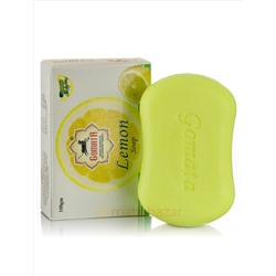 Аюрведическое мыло Лимон, 100 г, производитель Гомата; Lemon Soap, 100 g, Gomata