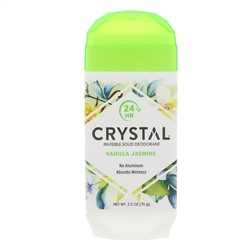Дезодорант твёрдый невидимый, ваниль и жасмин / Crystal Body Deodorant 70 г