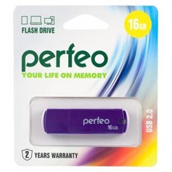 USB-флеш-накопитель PERFEO 16GB C05 Purple {Тайвань}