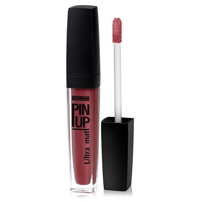 Luxvisage. Блеск для губ Pin Up Ultra Matt тон 34 VINTAGE ROSE 2,8г 8547 В