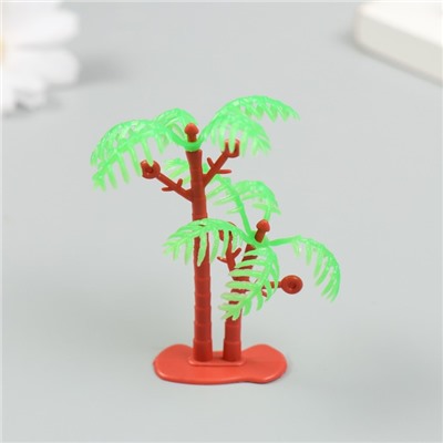 Декор для создания миниатюр (деревья) "Две пальмочки" 7 см