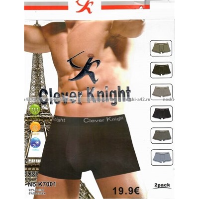 Трусы мужские боксеры Clever Knight арт.  7001 (7002)