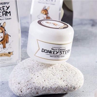 К-750307 Крем для лица, ОСЛИНОЕ МОЛОКО Silky Creamy Donkey Steam Moisture Milky, 100 мл