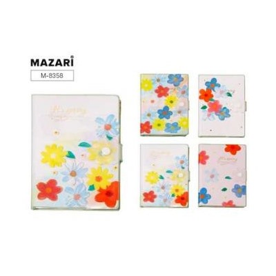 Блокнот 124х168 мм 108л "IT'S SPRING" на кнопке M-8358 Mazari {Китай}