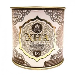 Индийская хна для бровей  Grand Henna шоколад 5 КАПСУЛ