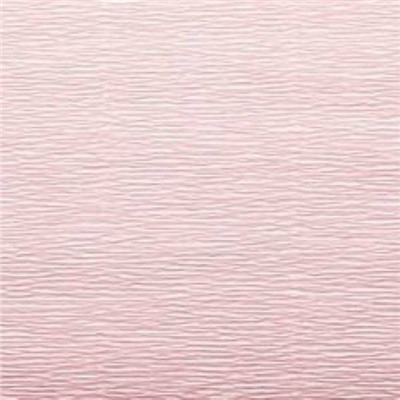 Бумага гофрированная 620948 бледно-розовая Италия 50 см*2.5 м 140 г