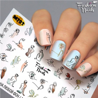 Fashion Nails, Слайдер-дизайн M283