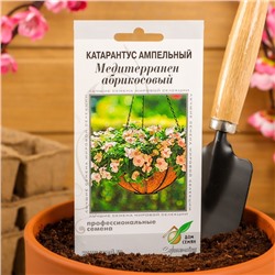 Семена цветов  Катарантус амп. Медитерранен, абрикосовый, 7 шт