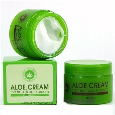 Крем для лица увлажняющий Aloe Cream The Health Care Cream 50g.