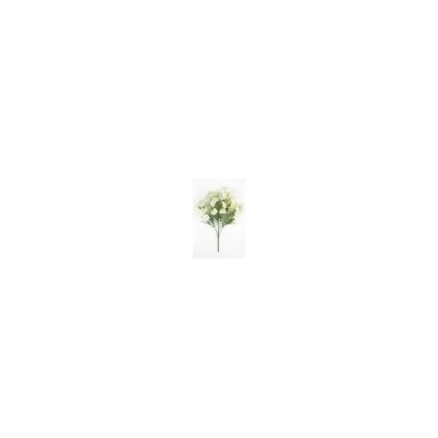 Искусственные цветы, Ветка в букете зелени с гвоздиками (1010237)