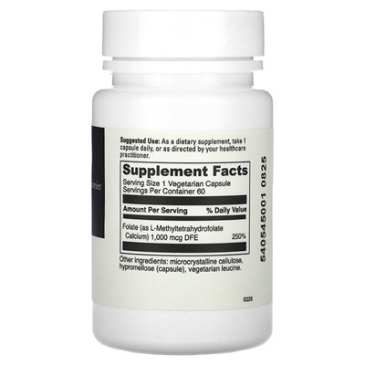 DaVinci 5-MTHF , 1 mg, 60 Capsules