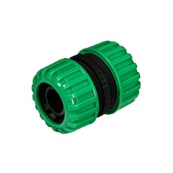 Муфта соединительная, для шлангов 3/4" (19 мм), цанговое соединение, рр-пластик, цвет МИКС, Greengo