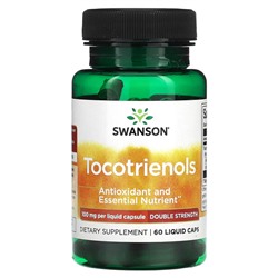 Swanson Tocotrienols, Double Strength, 100 mg, 60 Liquid Caps
