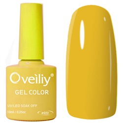 Oveiliy, Gel Color #022, 10ml