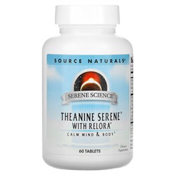 Source Naturals Serene Science, Theanine Serene with Relora, 60 Tablets
