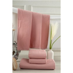 Полотенце для ванной Бохо (Розовый)