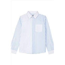 Сорочка текстильная для мальчиков (comfort fit) PLAYTODAY #1027008