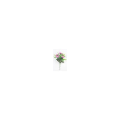 Искусственные цветы, Ветка в букете камелия 6 голов (1010237) микс