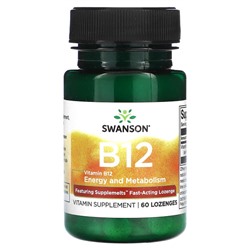 Swanson Vitamin B12, 60 Lozenges