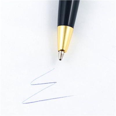 Ручка шариковая на выпускной в тубусе «Достижения высот!» пластик, синяя паста, 1.0 мм