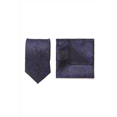 Набор из 2 аксессуаров: галстук платок "Мужские страсти" SIGNATURE #949797