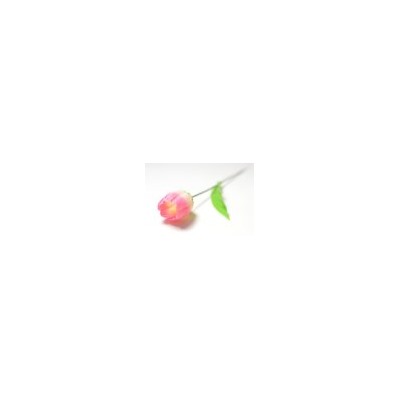 Искусственные цветы, Ветка одиночная тюльпан шёлковый (1010237) микс