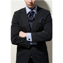 Набор из 2 аксессуаров: галстук платок "Власть" SIGNATURE #950482