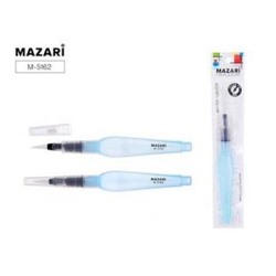 Кисть с резервуаром круглая WATERBRUSH тонкое перо, нейлон M-5162 Mazari {Китай}