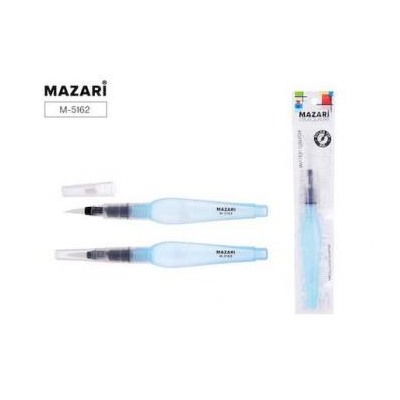 Кисть с резервуаром круглая WATERBRUSH тонкое перо, нейлон M-5162 Mazari {Китай}