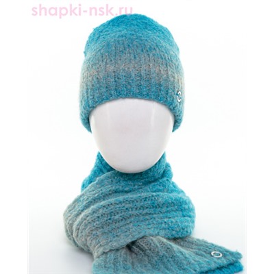 Лантана-Чина (шапка+шарф) Комплект