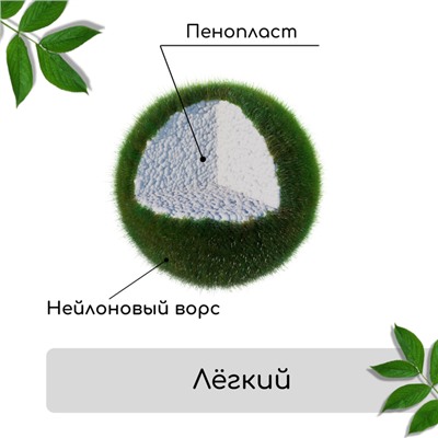 Мох искусственный «Камни», набор 12 шт., Greengo