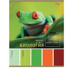 Тетрадь 36л "PANTONE" по биологии 36-9310 эконом Проф-Пресс {Россия}