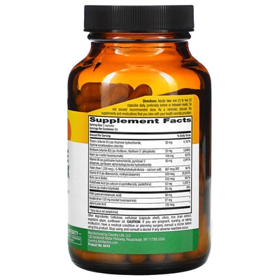 Country Life Coenzyme B-Complex, 120 Vegan Capsules