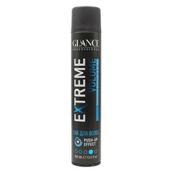 Лак для волос Glance Professional Extreme Volume Push-Up Effect 400 ml