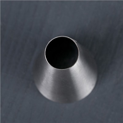 Насадка кондитерская «Трубочка», d=3,4 см, выход 1,7 см, нержавеющая сталь