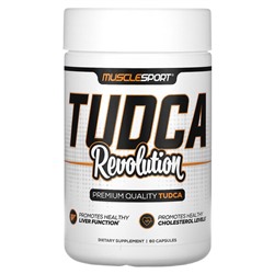 MuscleSport TUDCA, Revolution, 60 Capsules