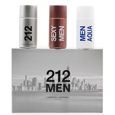 Подарочный набор Carolina Herrera "212" for men 3x30 ml