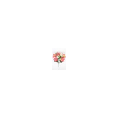 Искусственные цветы, Ветка в букете георгин с лилией 9 веток(1010237)