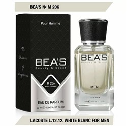 Bea`s № M 206 (Lacoste L.12.12 White Blanc For Men), edp., 50 ml