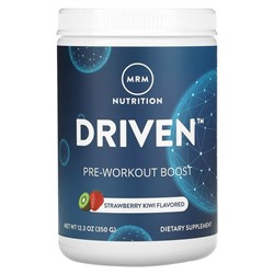 MRM DRIVEN, Pre-Workout Boost, Strawberry Kiwi, 12.3 oz (350 g)