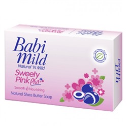 Детское мыло Babi Mild 75 гр 3 вида