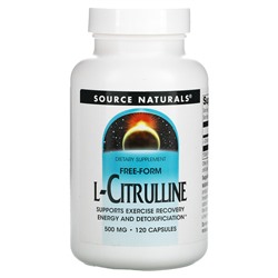 Source Naturals L-Citrulline, 125 mg, 120 Capsules