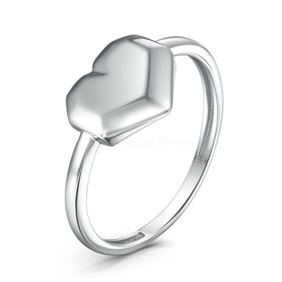 Кольцо из серебра родированное 3001019166