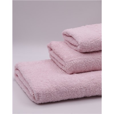 Полотенце махровое гладкокрашеное (Светло-Розовый)