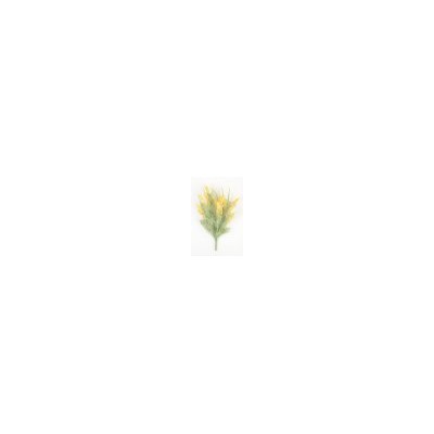 Искусственные цветы, Ветка в букете лаванды (1010237) желтый