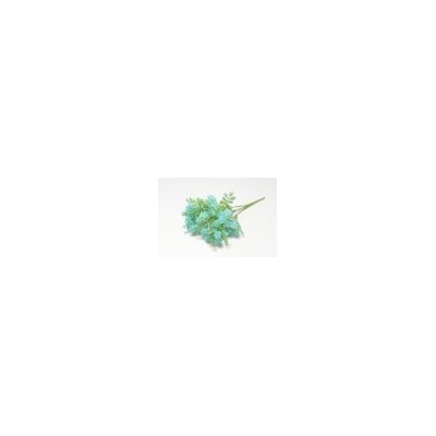Искусственные цветы, Ветка в букете зелени роза 5 веток (1010237) микс