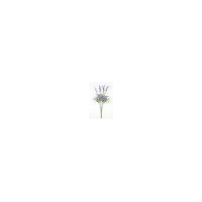 Искусственные цветы, Ветка в букете лаванды 7 веток (1010237) фиолетовый
