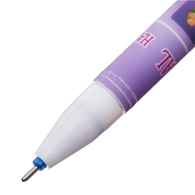 Ручка гелевая со стираемыми чернилами Calligrata, 0,5 мм, стержень синий, "Аниме", микс