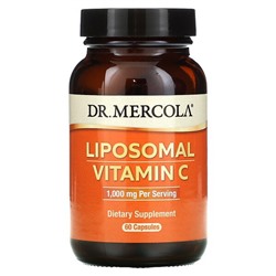 Dr. Mercola Liposomal Vitamin C, 500 mg, 60 Capsules