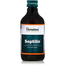 Сироп Септилин, для повышения иммунитета, 200 мл, производитель Хималая; Septilin Syrup, 200 ml, Himalaya